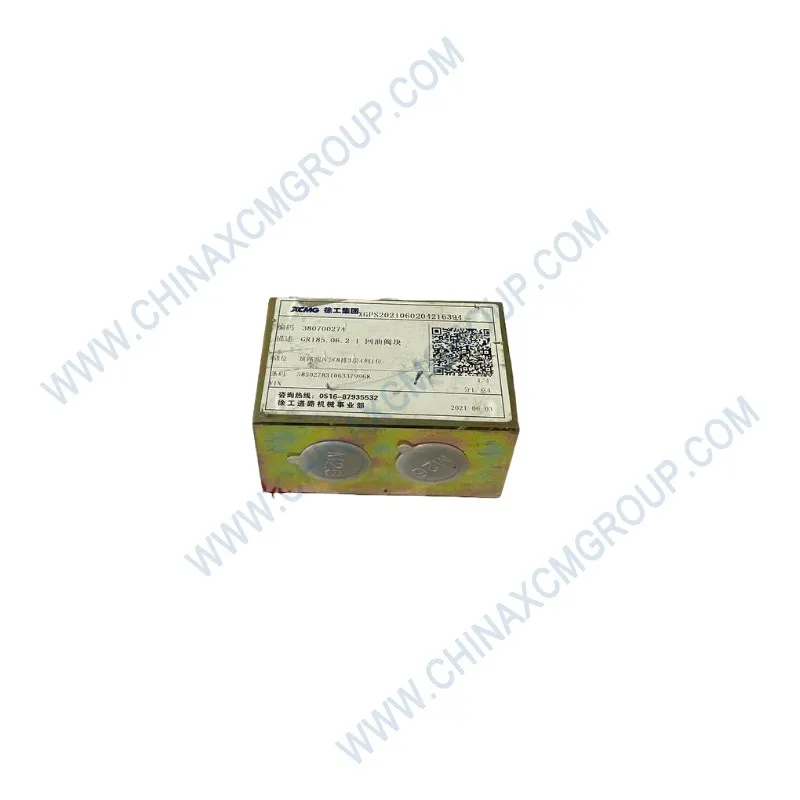 XCMG Return Valve Block 380700274