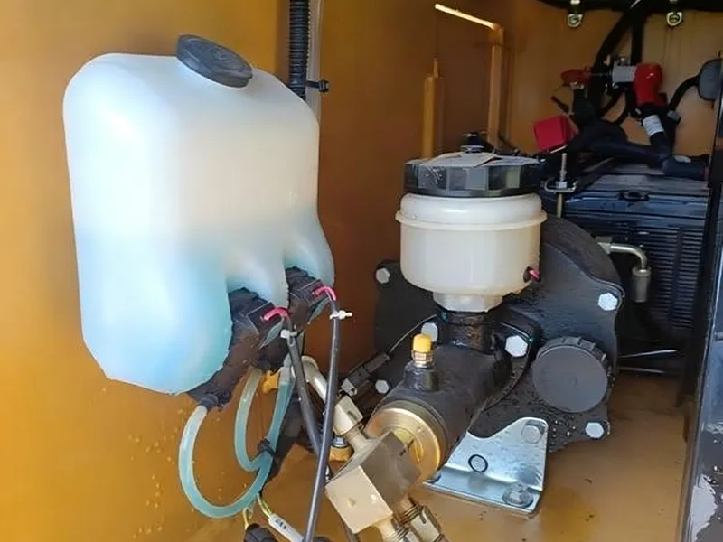 XCMG Coolant and Fuel System Maintenance