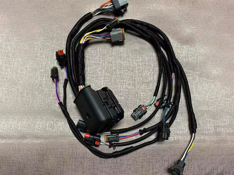 XCMG crane wiring harnesses and relays
