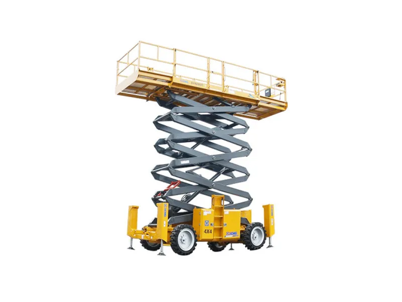 Electric-Rough Terrain Scissor Lift(2
