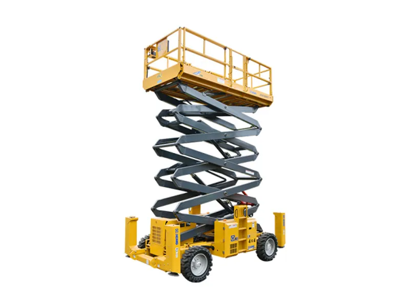 Engine Powered-Rough Terrain Scissor Lift 4