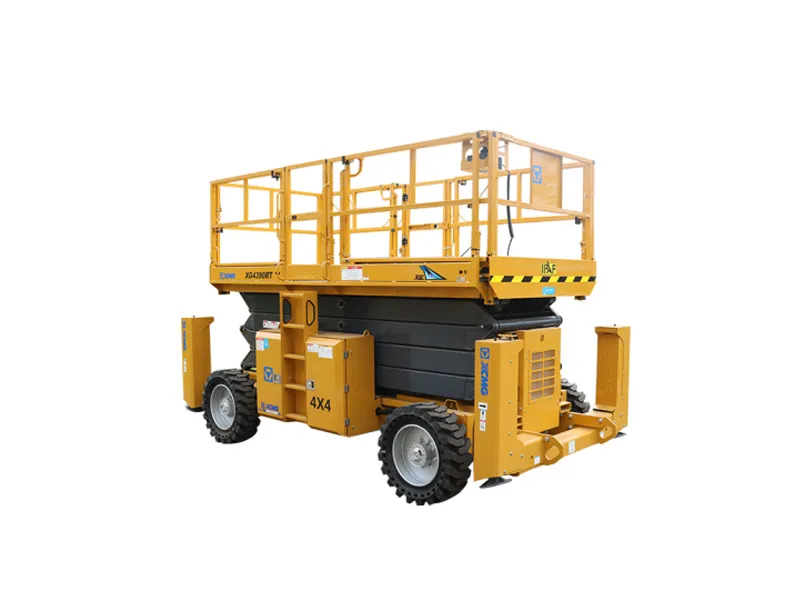 Engine Powered-Rough Terrain Scissor Lift 5