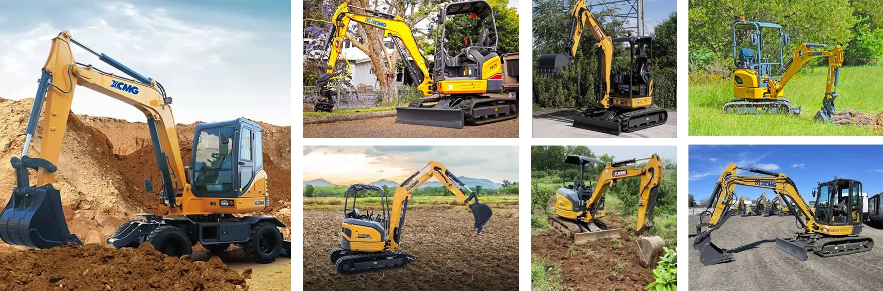 xcmg Mini-Excavator banner