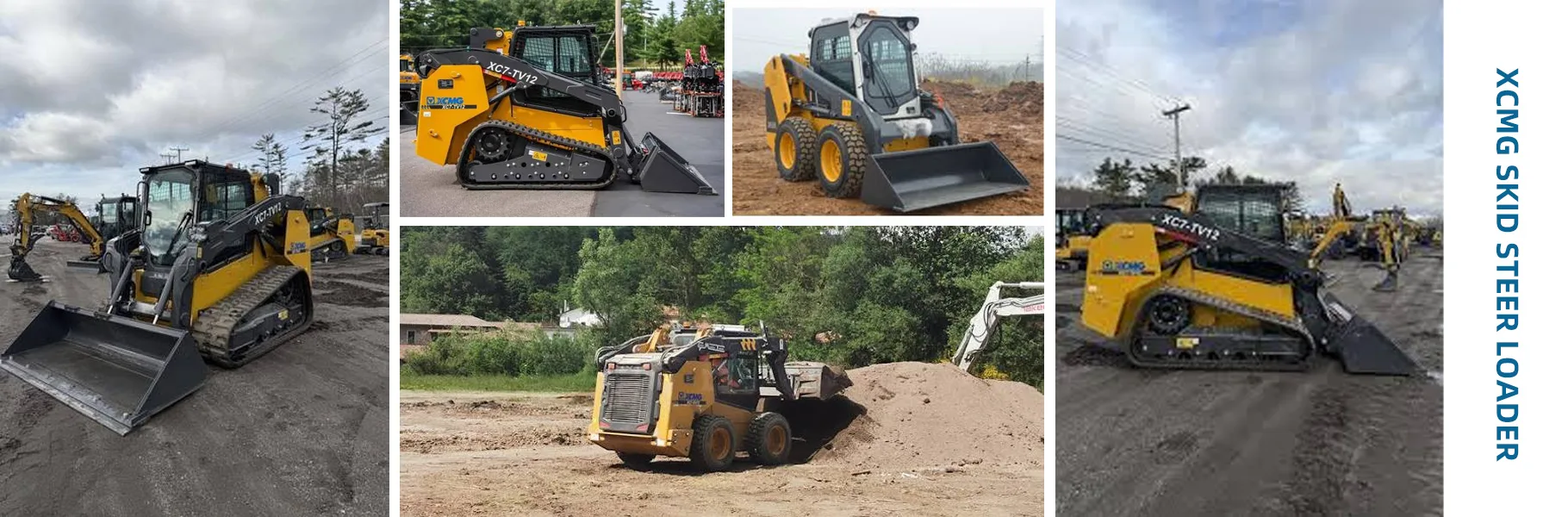 xcmg skid steer loader banner