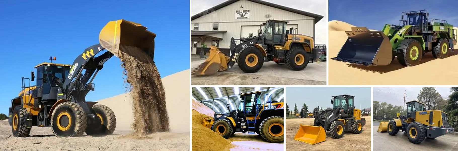 xcmg wheel loader banner